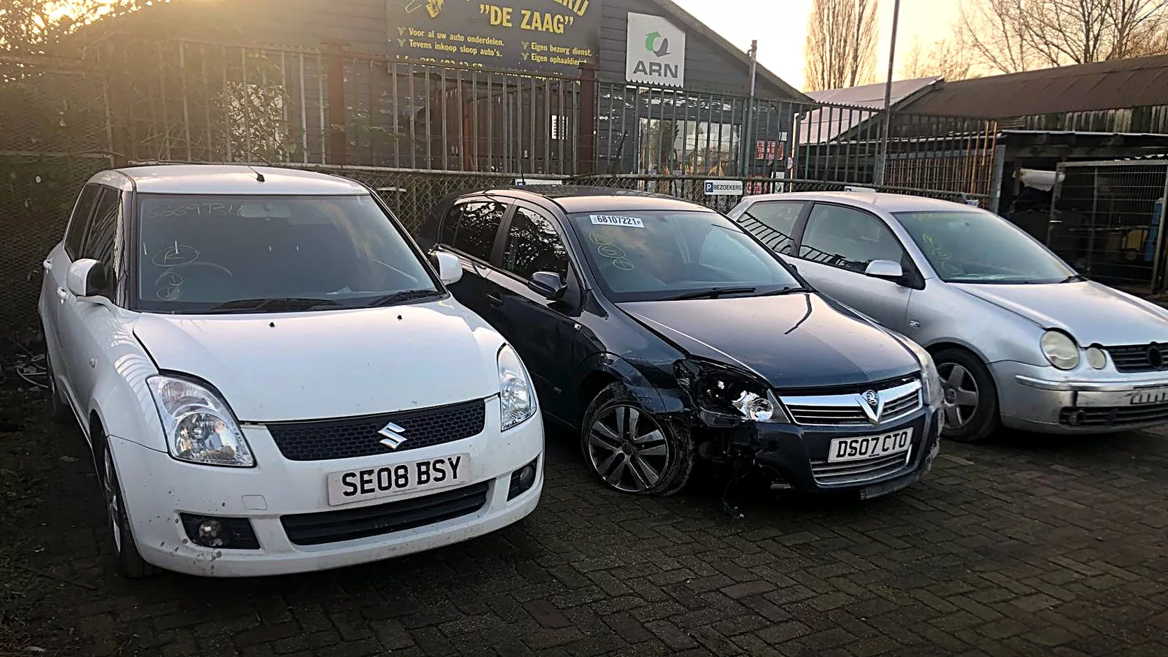 Reliable second-hand vehicles on the premises of Car Scrapyard De Zaag